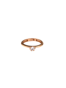 Rose gold engagement ring DRS01-06-49 16MM