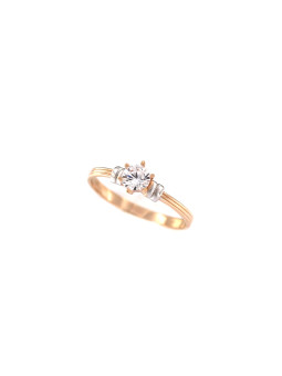 Rose gold engagement ring DRS01-06-52 16MM
