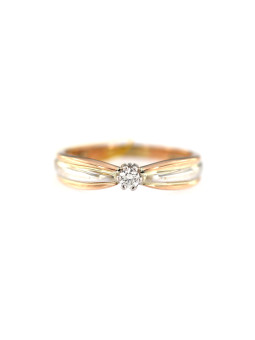 Rose gold engagement ring DRS01-08-04