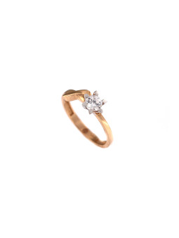 Rose gold engagement ring DRS01-08-05