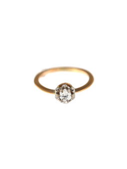 Rose gold engagement ring DRS01-10-04