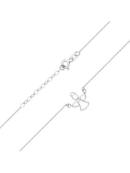 White gold diamond pendant necklace CPBR14-01
