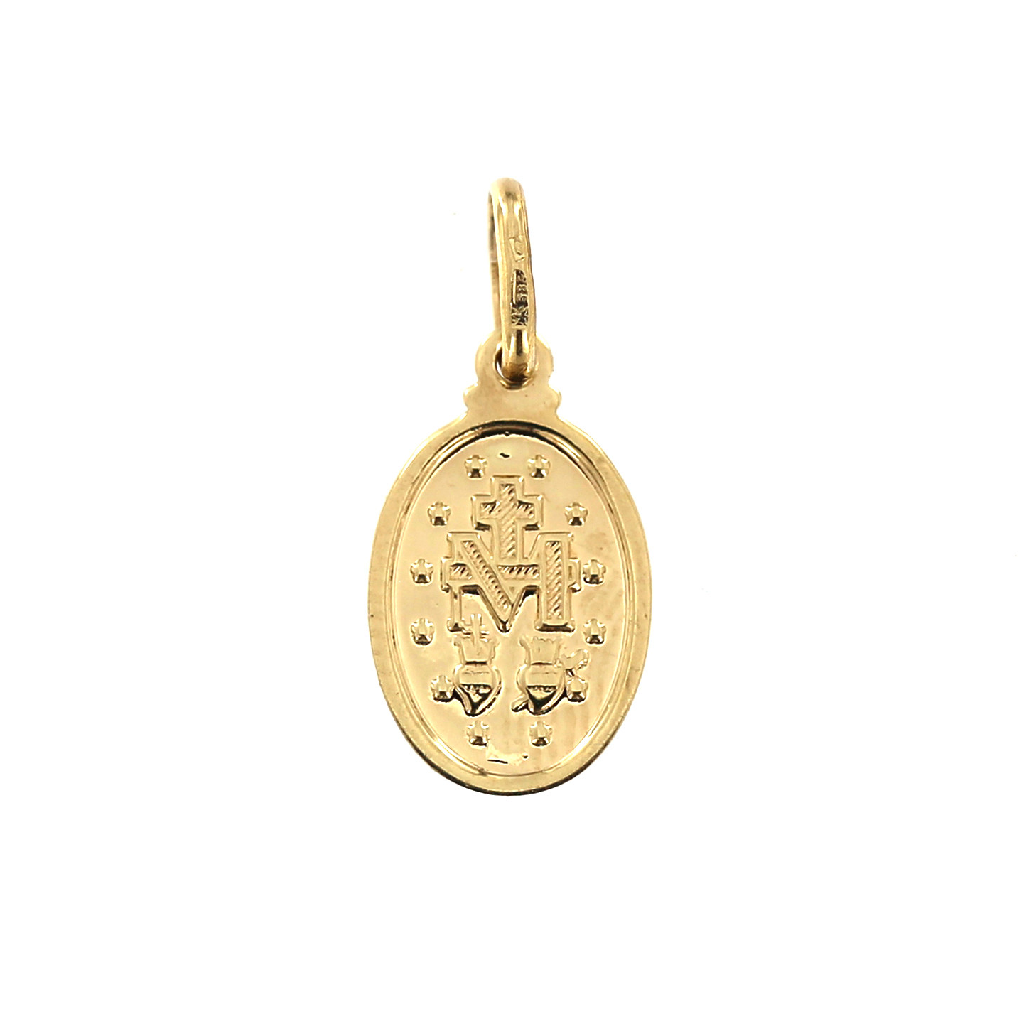 Yellow gold icon pendant AGMR03-02