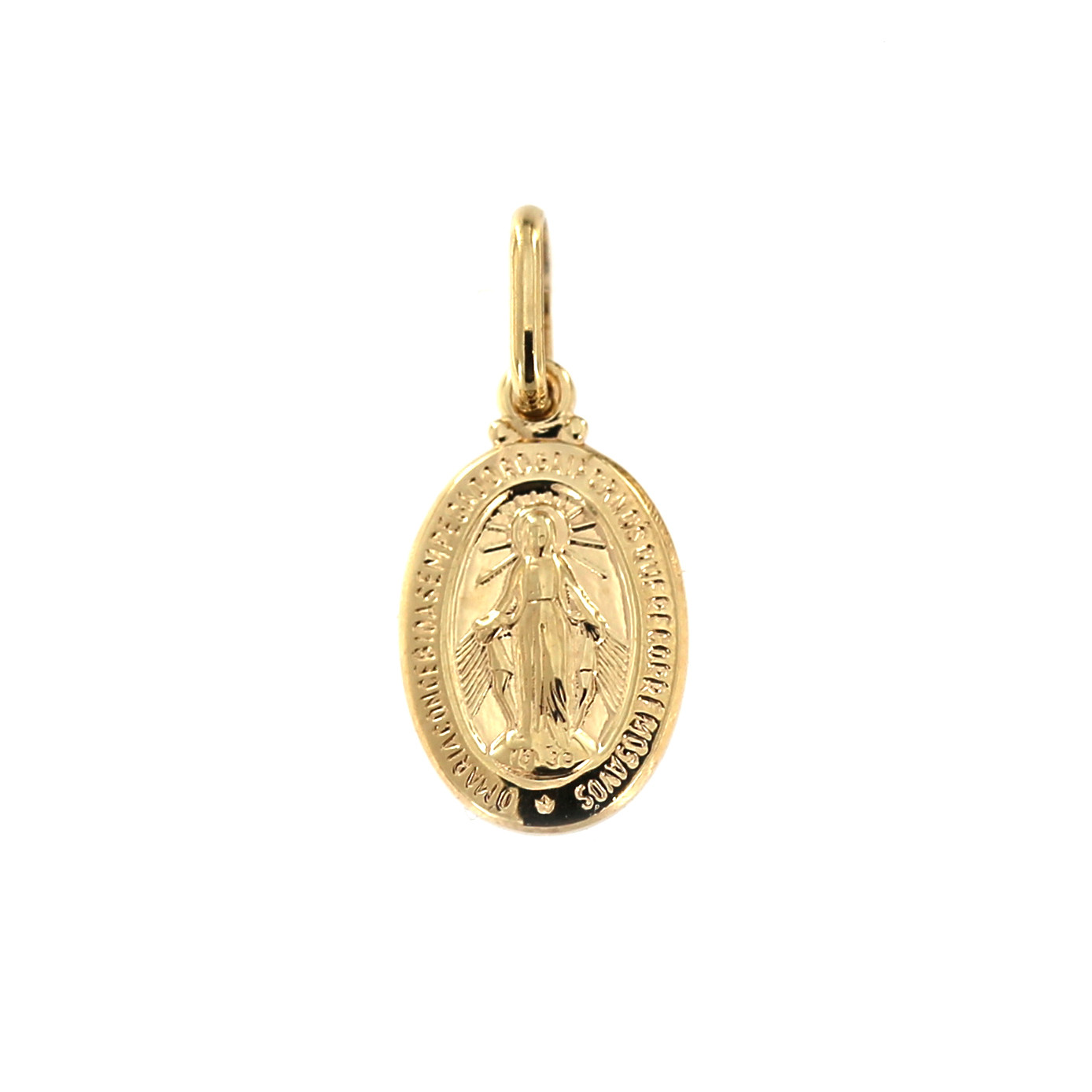 Yellow gold icon pendant AGMR03-02