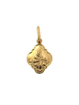 Yellow gold icon pendant AGMR06-01