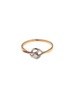 Rose gold engagement ring DRS01-12-04 