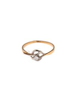 Rose gold engagement ring DRS01-12-04