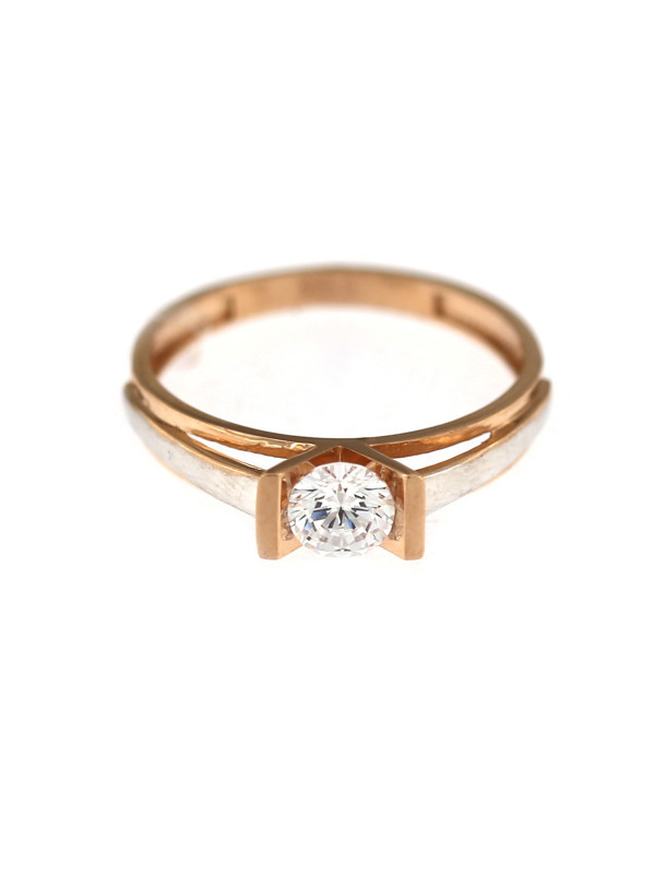 Rose gold engagement ring DRS01-15-01