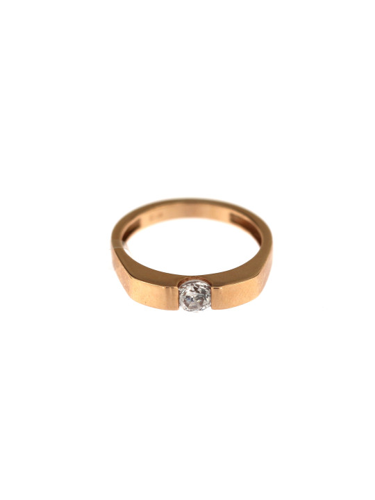 Rose gold engagement ring DRS01-16-05