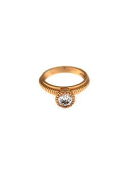 Rose gold engagement ring DRS01-17-08