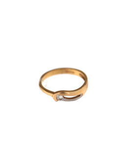Rose gold engagement ring DRS01-21-04