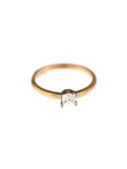 Rose gold engagement ring DRS01-24-02