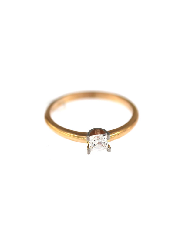 Rose gold engagement ring DRS01-24-02