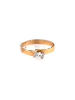 Rose gold engagement ring DRS01-26-05