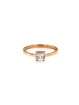 Rose gold engagement ring DRS01-26-02
