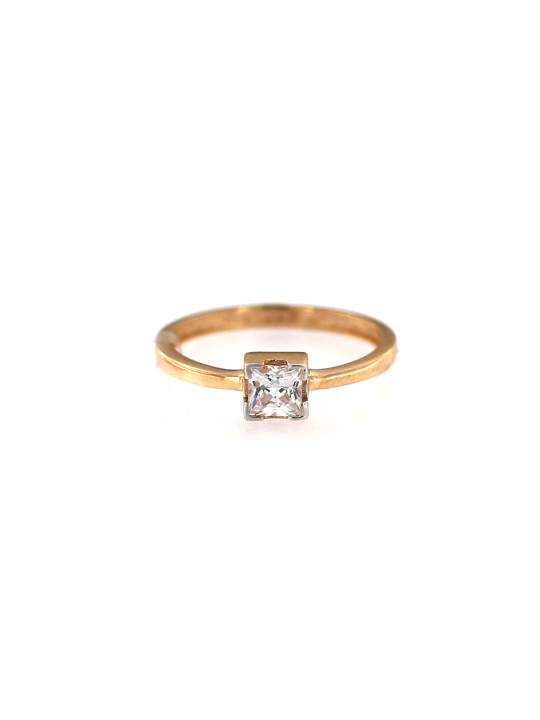 Rose gold engagement ring DRS01-26-02