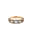 Rose gold engagement ring DRS03-01-03 