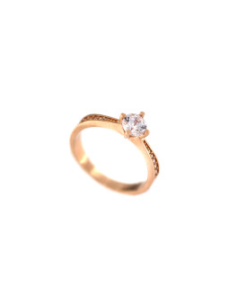 Rose gold engagement ring DRS03-04-13