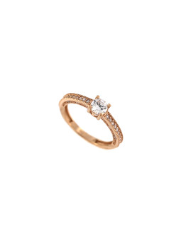 Rose gold engagement ring DRS03-04-26