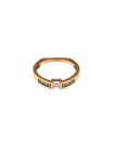 Rose gold engagement ring DRS03-06-05 