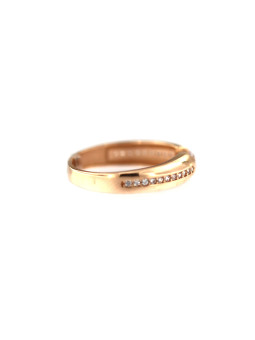 Rose gold engagement ring DRS03-05-06 16MM