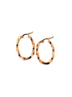Rose gold earrings BRR01-15-03