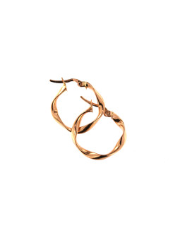 Rose gold earrings BRR01-15-02