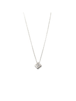 White gold pendant necklace CPB04-02