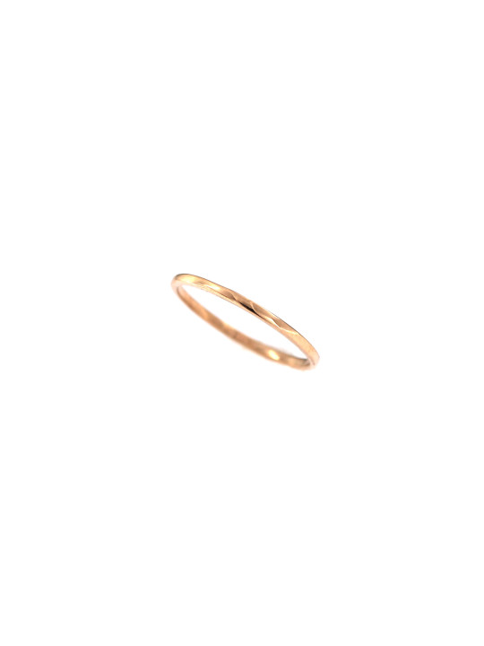 Rose gold ring DRB03-40