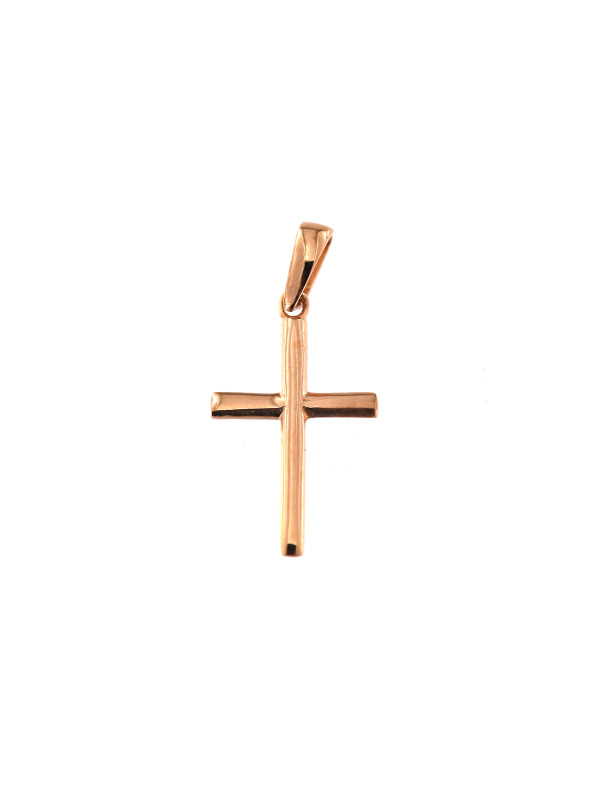 Rose gold cross pendant ARK02-38