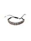 Black string bracelet ES01-P-04 