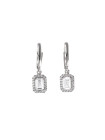 White gold drop earrings BBA03-06-01 