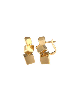 Yellow gold earrings BGA02-10-05