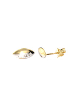 Yellow gold stud earrings BGV04-05-02