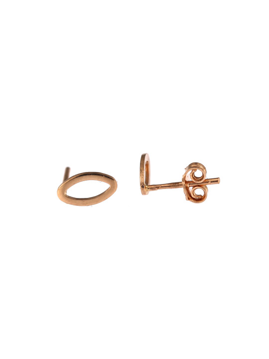 Rose gold pin earrings BRV12-01-11