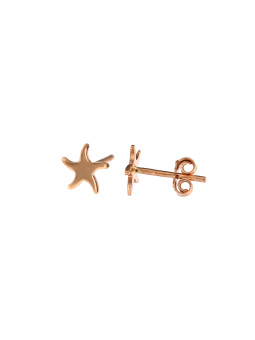 Rose gold pin earrings BRV07-15-04