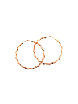 Rose gold earrings BRR01-02-19