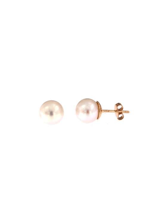 Auksiniai auskarai su perlais BRP01-05-12