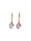 Rose gold pearl earrings BRP01-01-06 