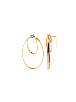 Rose gold earrings BRK01-05-01