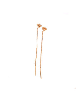 Rose gold earrings BRG01-16-01