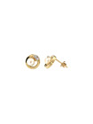 Yellow gold pearl earrings BGP01-02-03 