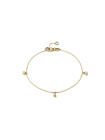 Yellow gold bracelet with diamonds EGZBR03-01 