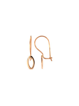 Rose gold earrings BRB01-10-03
