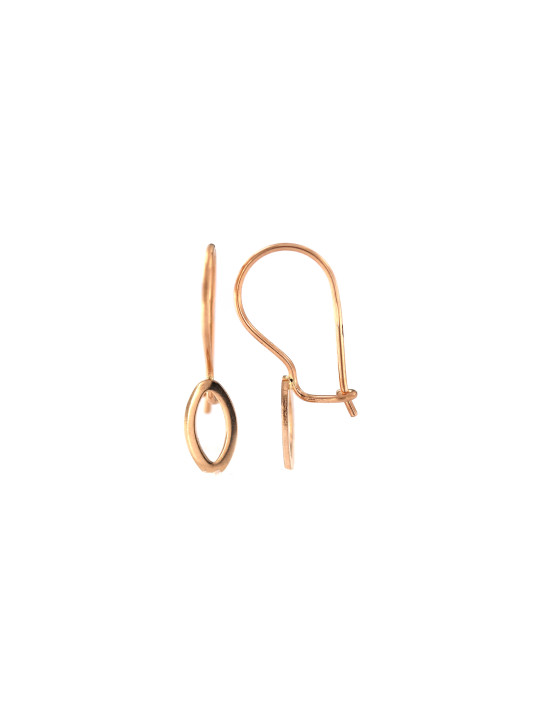 Rose gold earrings BRB01-10-03