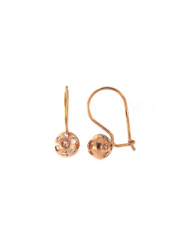 Rose gold earrings BRB01-01-12