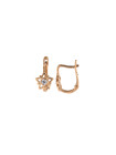 Rose gold kids earrings BRA10-01-21 