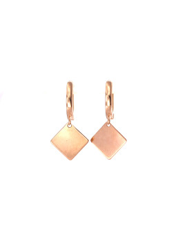 Rose gold drop earrings BRA05-14-04