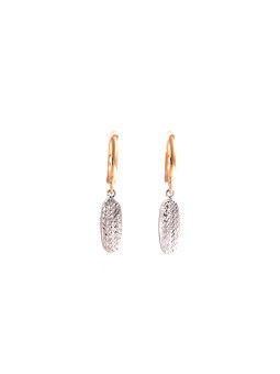 Rose gold drop earrings BRA05-06-06