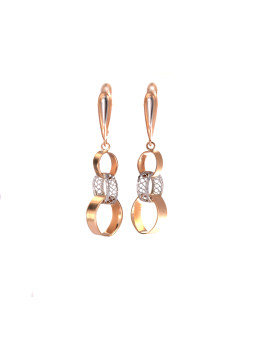 Rose gold drop earrings BRA05-02-29